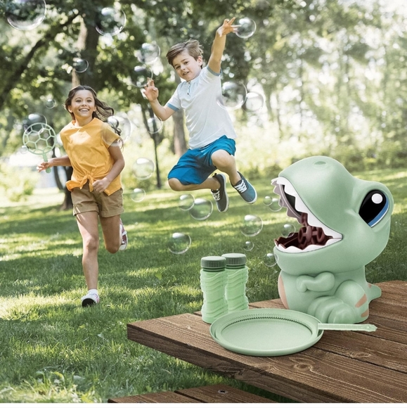 Dinosaur Bubble Machine for Kids - Picture 7 of 7